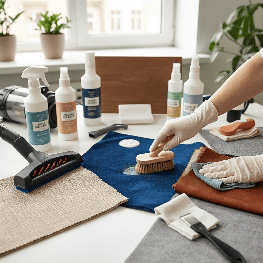 Уход за перетянутой мебелью